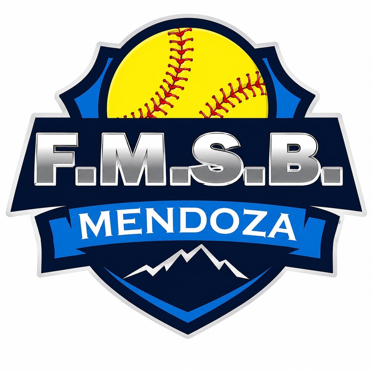 Logo de Federación Mendocina de Sóftbol y Béisbol