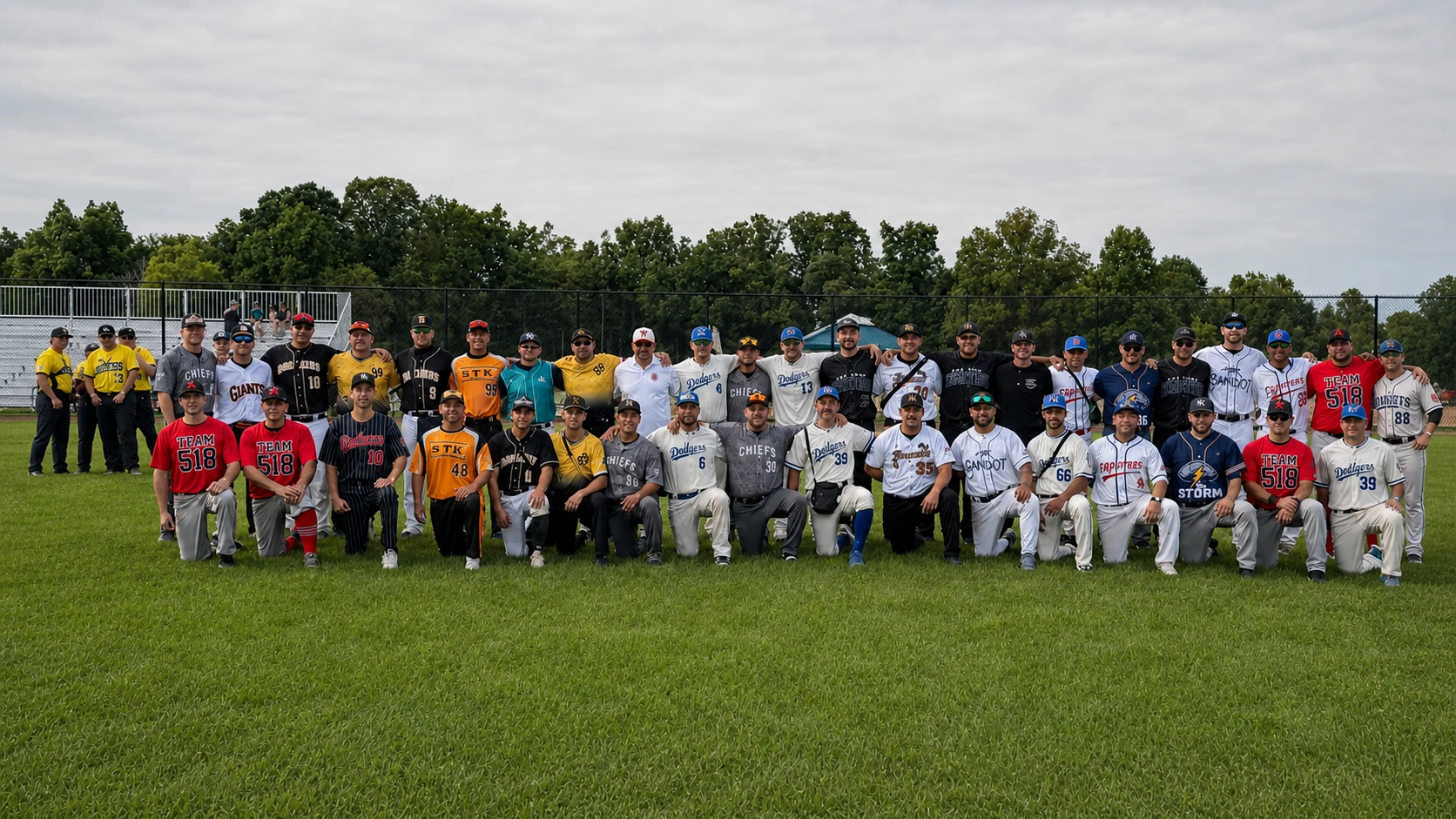 Jugadores argentinos reunidos en el campo durante el ISC World Tournament 2026